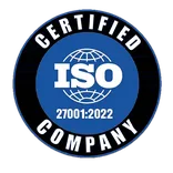 ISO 27001:2022 certified company